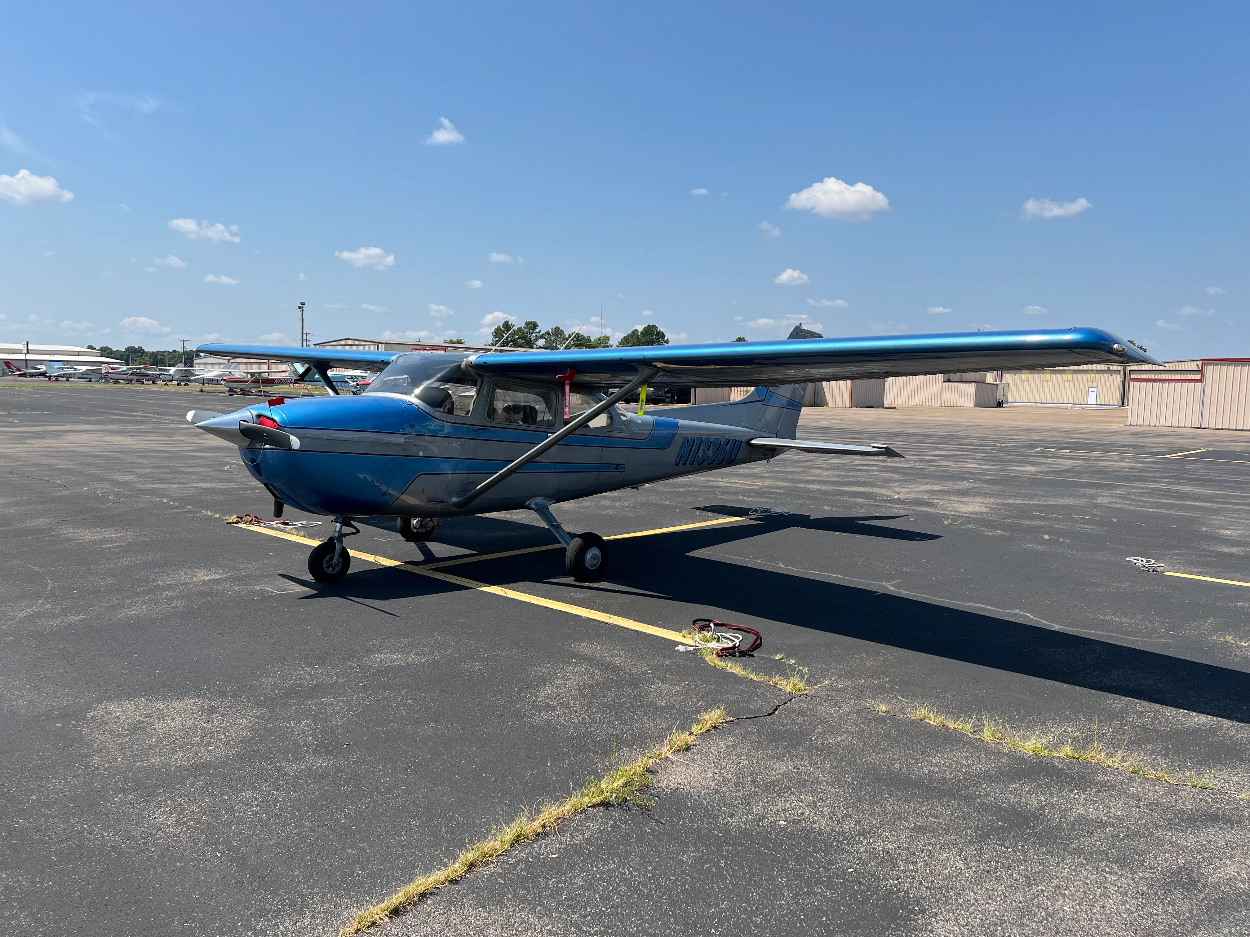 Cessna 172 aircraft used for Magnolia flight training
